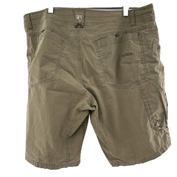 Kuhl Mens 38 Ramblr Cargo Outdoor Hiking Camping Shorts 5125 Beige READ FLAW‎ - Picture 2 of 16